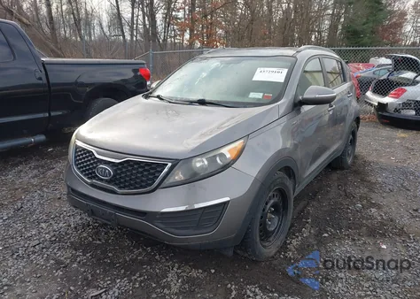 2012 Kia Sportage Lx from USA, damaged, VIN KNDPBCA2XC7214628